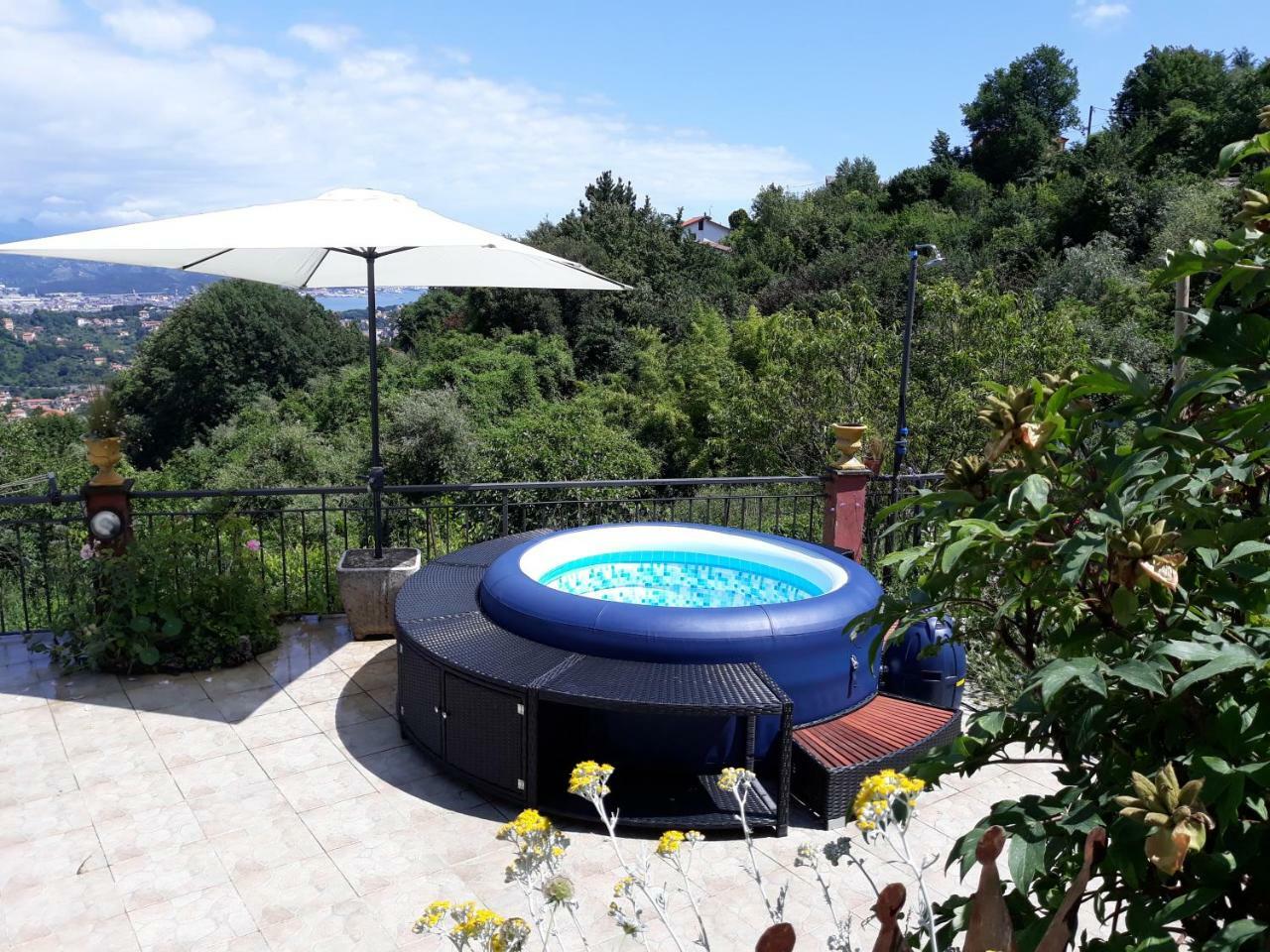 Lo Chalet Sul Golfo La Spezia Bagian luar foto